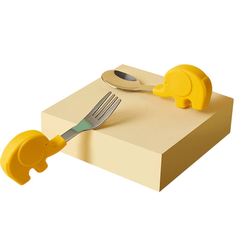 Elefun Baby Training Spoon & Fork Set