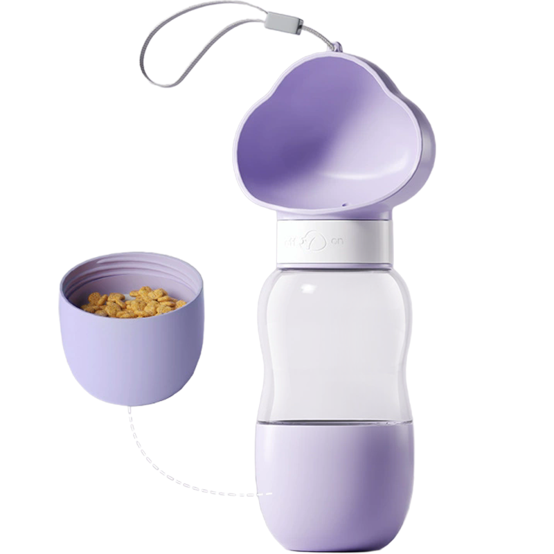 PawCloud 2in1 Portable Pet Water Bottle