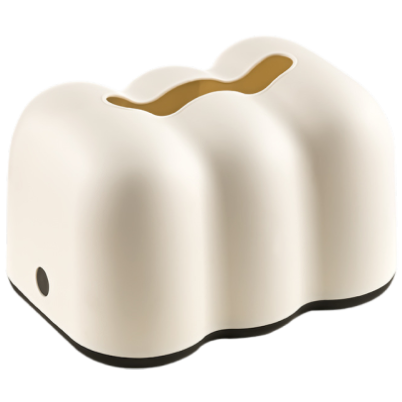 WhiteFluff Tissue Box
